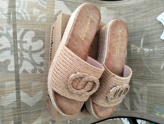 Cuñas esparto CUAPSSIMA beige