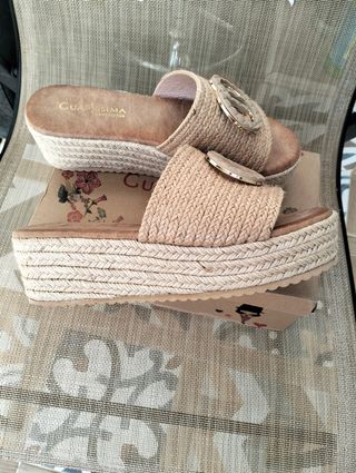 Cuñas esparto CUAPSSIMA beige