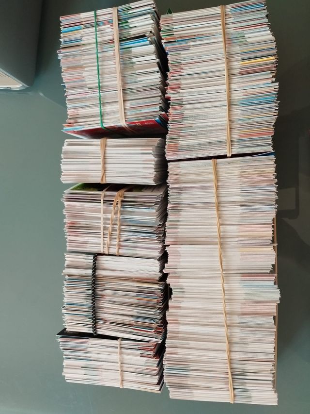 1700 cartas Adrenalyn XL