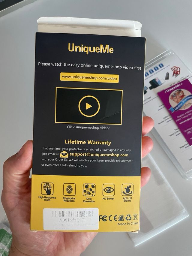 Pellicola UniqueMe iPhone X/11 Pro