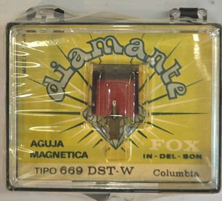 Aguja Tocadiscos FOX Diamante 669 - COLUMBIA 
