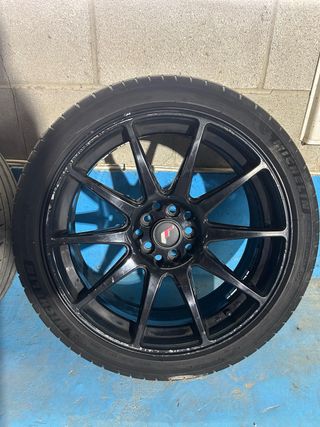 4 Llantas JR11 18" negras