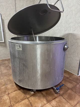 Tanque leche acero inoxidable