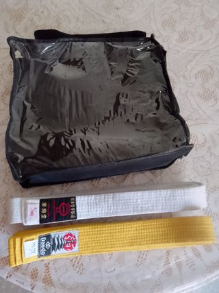 Kimono Aikido talla 3/160 DaeDo Cinturones batalla