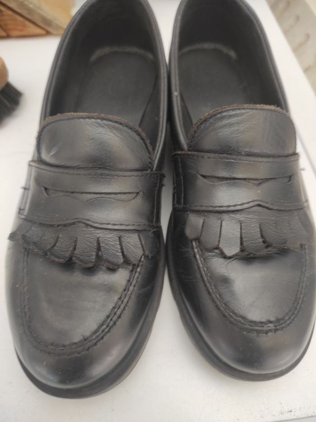 Zapatos colegiales negros