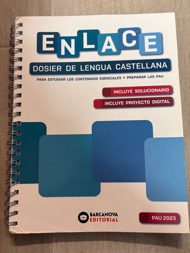 Enlace. Dosier de Lengua castellana para las PA...
