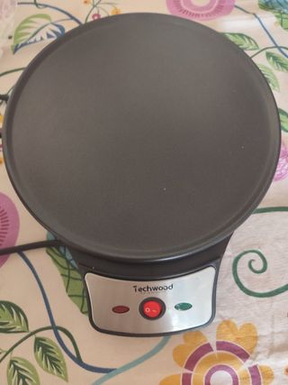 Crepera Techwood - Plancha para Crepes y tortitas.