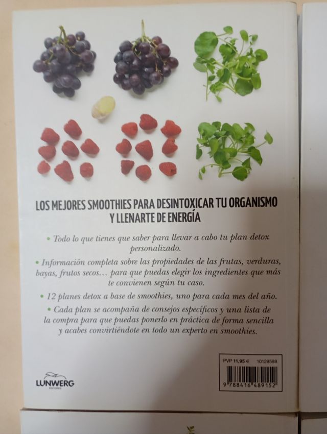 4 Libros Comida / Alimentos Saludables.
