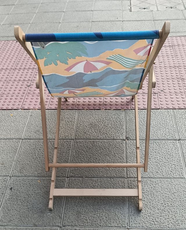 Hamaca de playa plegable - madera