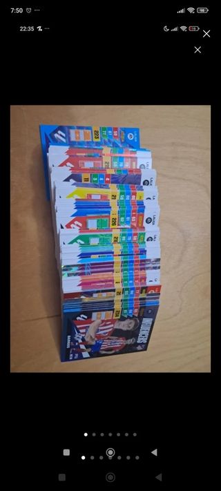 Lote Cromos Adrenalyn XL LALIGA