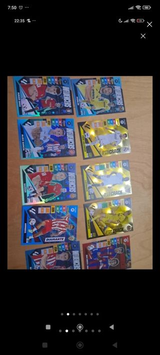 Lote Cromos Adrenalyn XL LALIGA