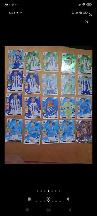 Lote Cromos Adrenalyn XL LALIGA
