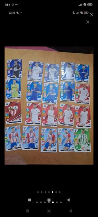 Lote Cromos Adrenalyn XL LALIGA