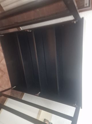 Vitrina negra - Muebles de cristal