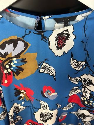 Blusa Amitie azul - Talla L