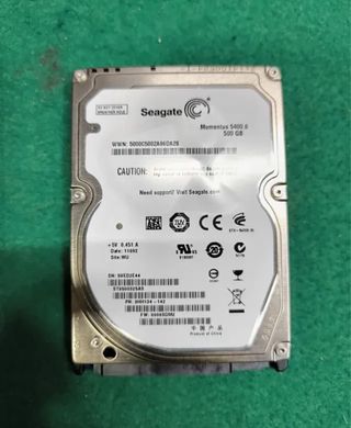 Disco duro Seagate Momentus 500GB 2.5”