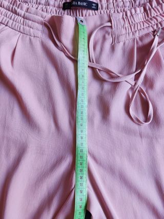 Pantalones Zara rosa claro