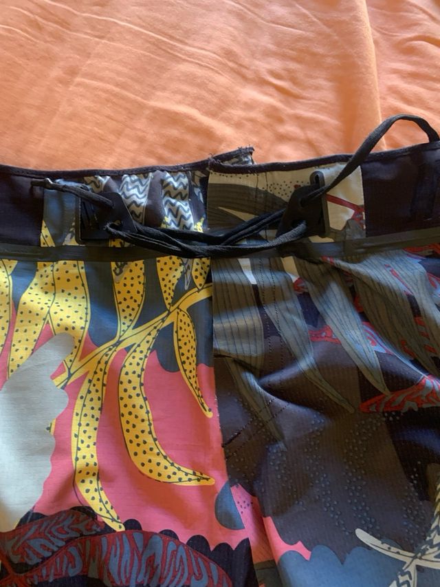 Costume uomo fiori | Rosso-Nero