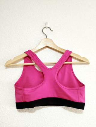 Sujetador Nike rosa