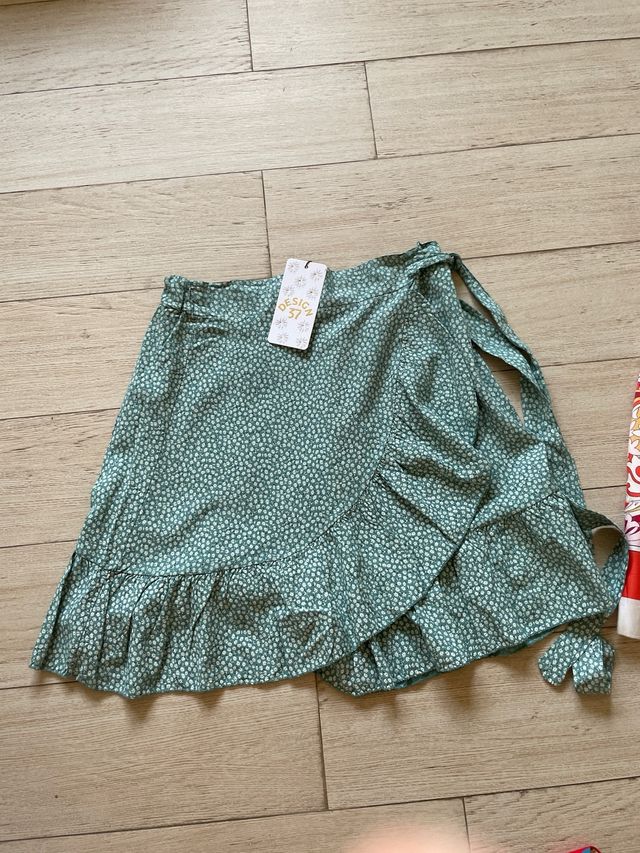 Lote 3 faldas cortas tipo pareo nuevas