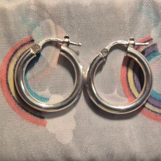 Aretes Aro Plata - Pendientes Plata