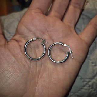 Aretes Aro Plata - Pendientes Plata