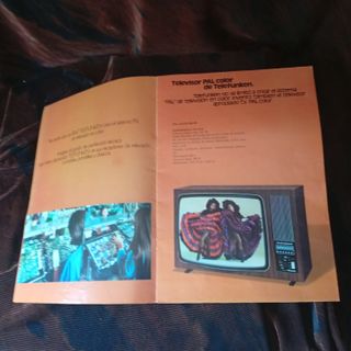 CATALOGO TELEVISONES TELEFUNKEN AÑO 1974