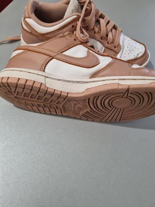 Nike Dunk Low Bianco/Marrone/Rosato