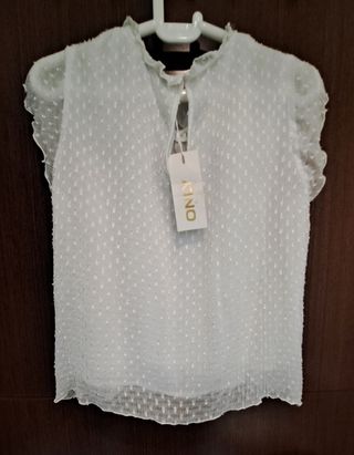 Blusa Only blanca - T-S