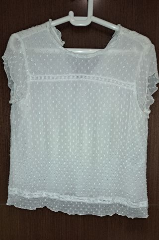 Blusa Only blanca - T-S
