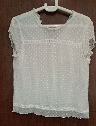 Blusa Only blanca - T-S