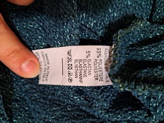 Maglione verde M - Cotone