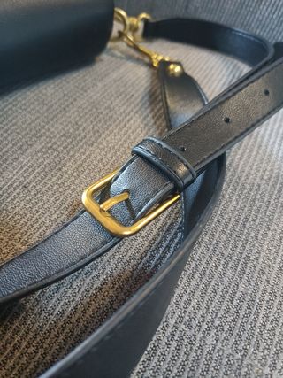 Borsa Coach nera a tracolla