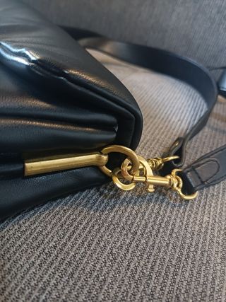 Borsa Coach nera a tracolla