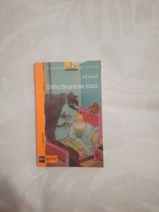 Lote de libros de lectura escolares en gallego.