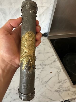 Tubo Guerra España 1854