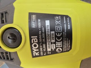Fresadora Ryobi + mesa router