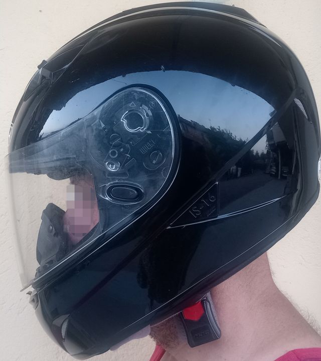 Casco moto HJC IS-16 nero