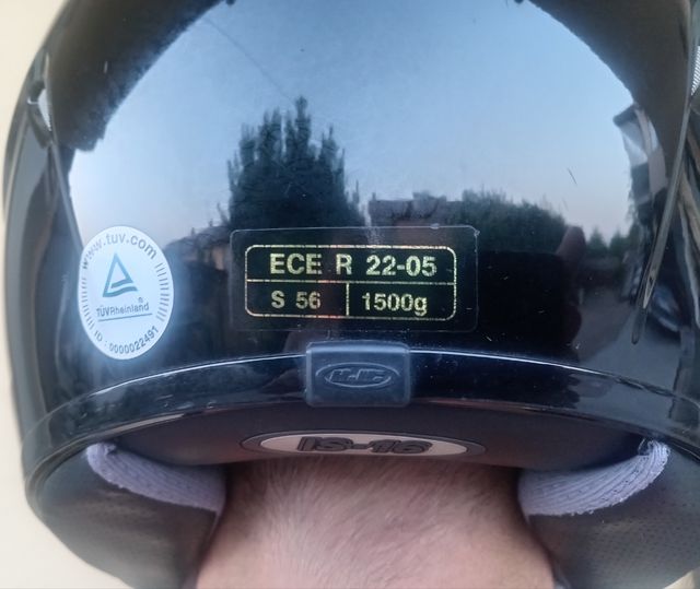 Casco moto HJC IS-16 nero