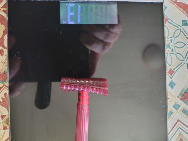 Rasoio Crimson Ghost Rojo, senza scatola, 3 lamett