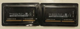 2 modulos de 4GB de ram 2666