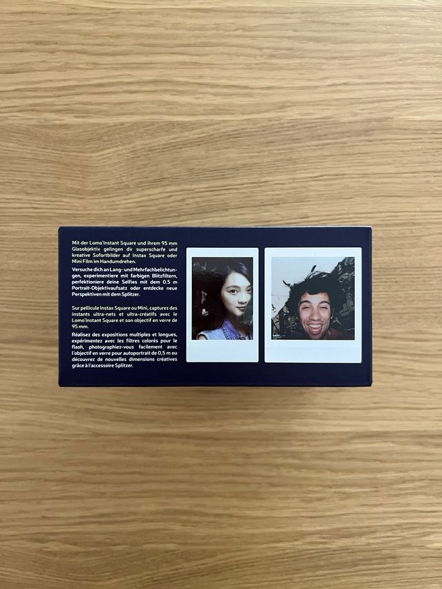 Lomography Instant Square Glass compatible Instax