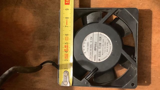 Lote de siete ventiladores 230V Heidelberg