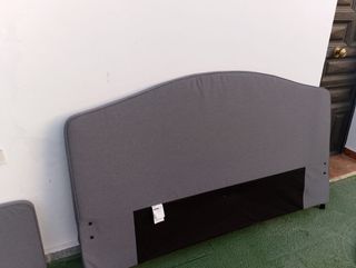 Cabecera cama gris - Tela