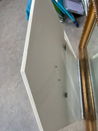 Espejo baño blanco c/luces