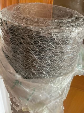 Malla cercado triple torsion 19x0,8mm 1x50m acero galvanizado 