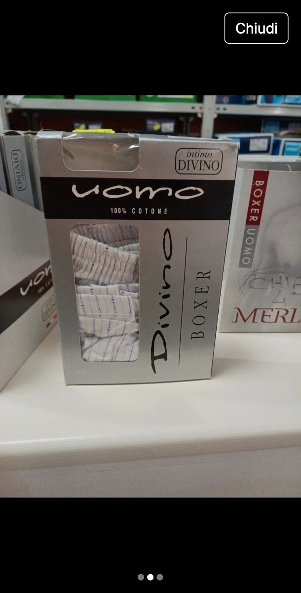 Boxer Uomo Divino - Cotone 100%