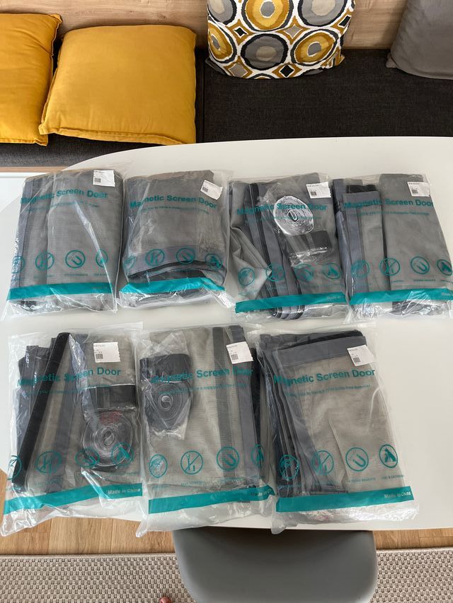 Mosquiteras magnéticas - NUEVAS - varias medidas