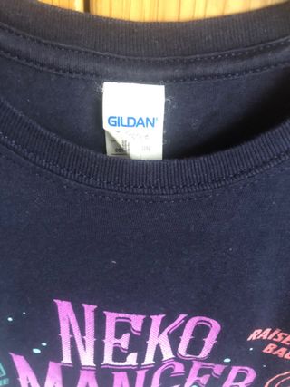 Camiseta Gato Cómic talla S