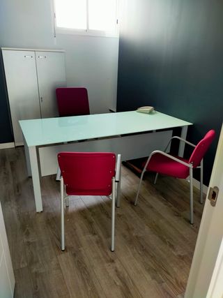 Mesa oficina + 2 sillas